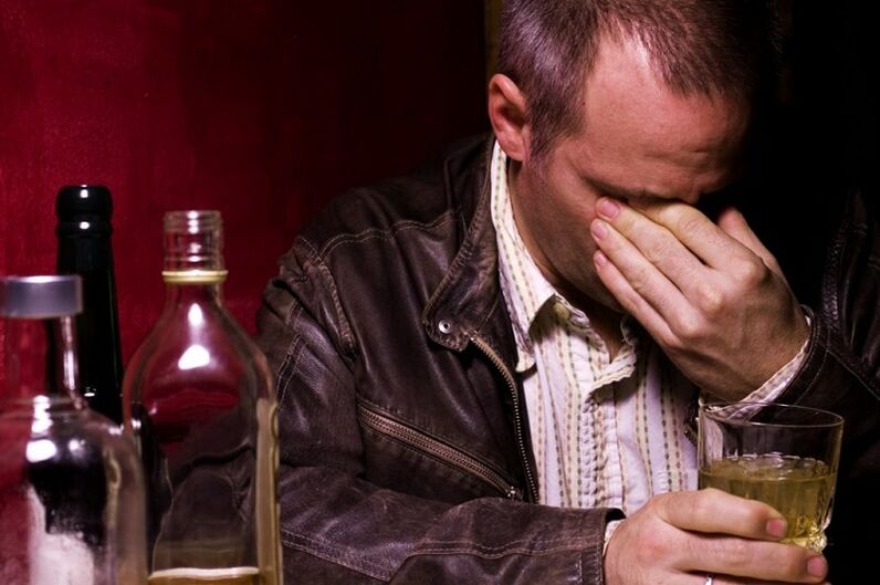 uživanje alkohola kot vzrok akutnega prostatitisa